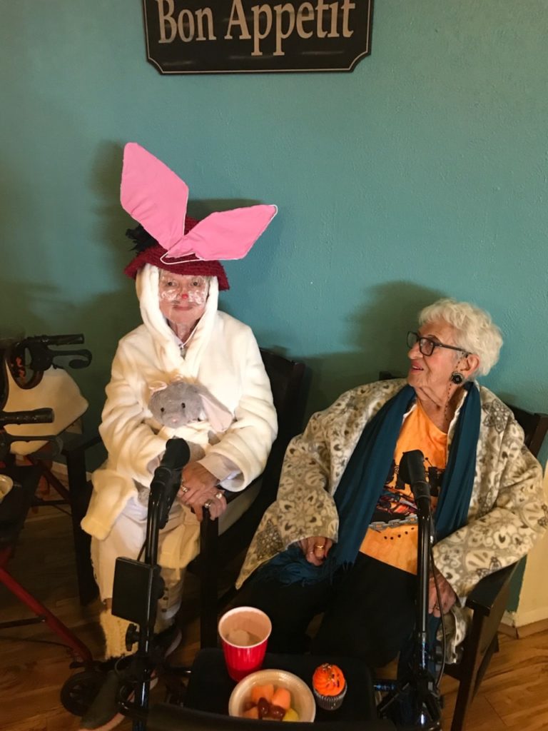 assisted living albuquerque halloween bunny