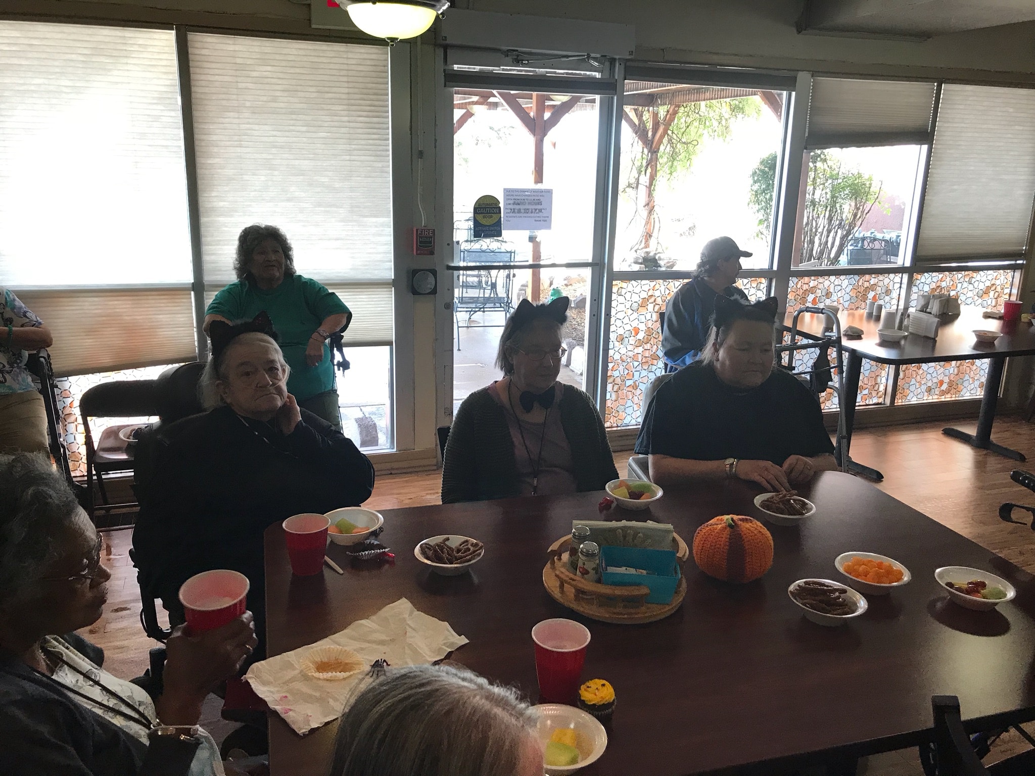 assisted living albuquerque halloween lunch